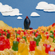 Illustration for article titled The story of Dune, recreated with Gummi worms